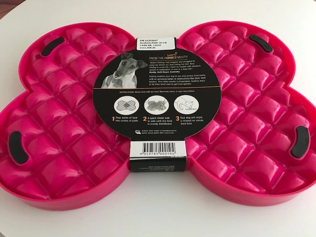 LickiMat Slowfeeder Slikkeplade 32 cm - slowfeeder plade til hunde
